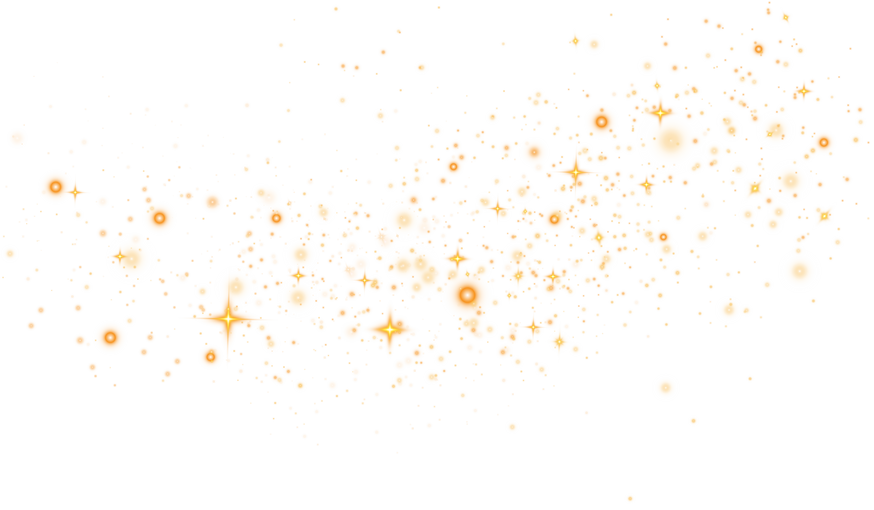 Golden glowing dust, sparks, stars, confetti bokeh, sparks light effect.